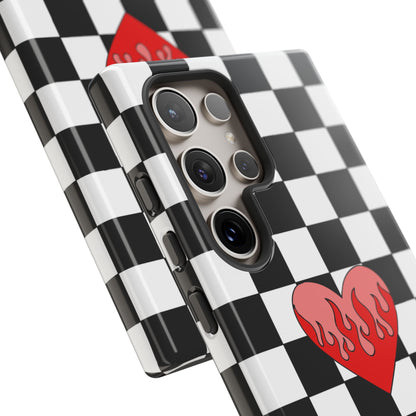 Checkmate Black & White Samsung Case