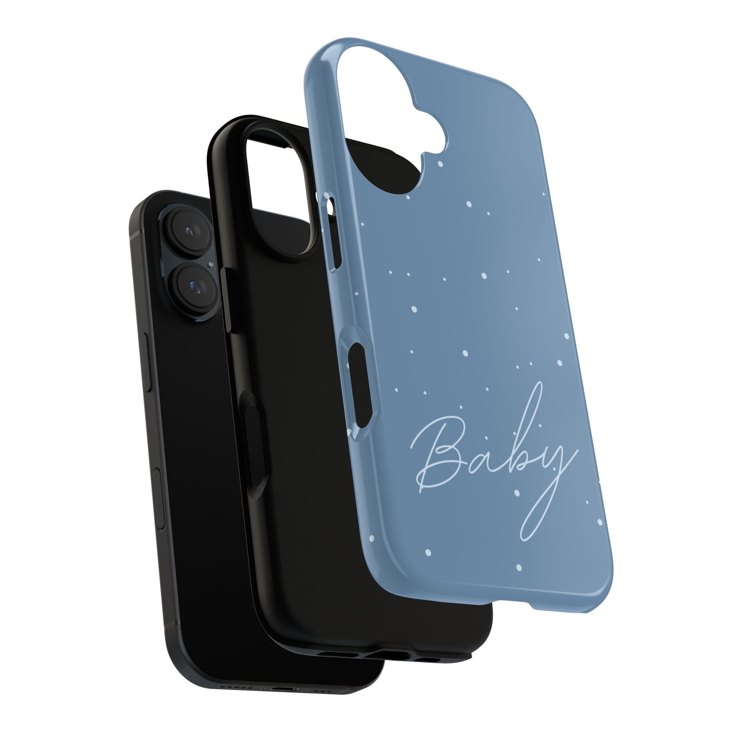 Blue Baby iPhone Case