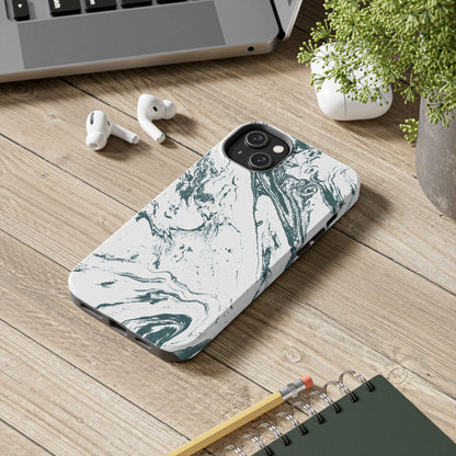 Green Marble iPhone Case