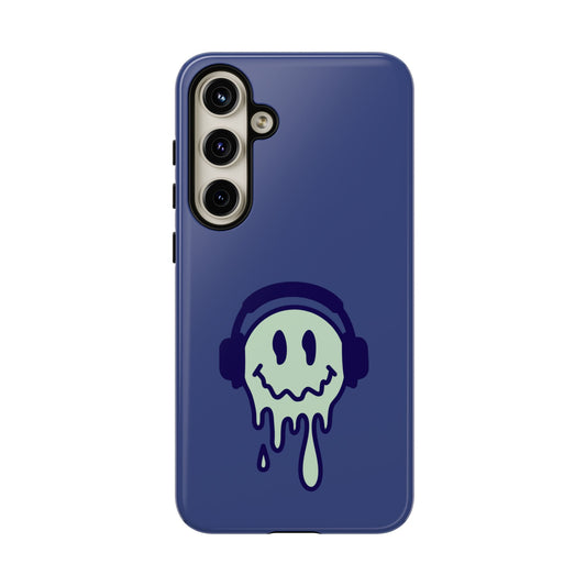 Blue Smiley Face Samsung Case