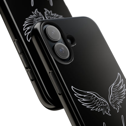 Angel Black Wings iPhone Case