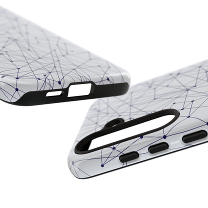 Abstract Galaxy Grey Samsung Case