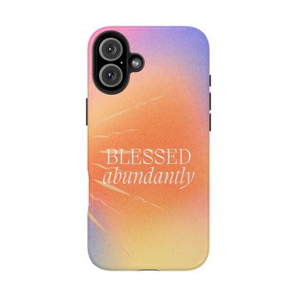 Blessed Abundantly iPhone Case