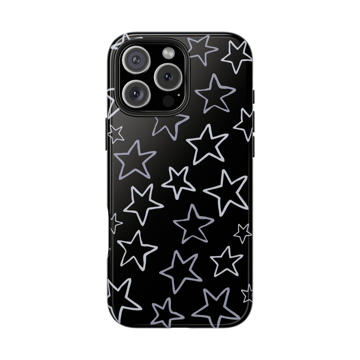 Black Stars iPhone Case