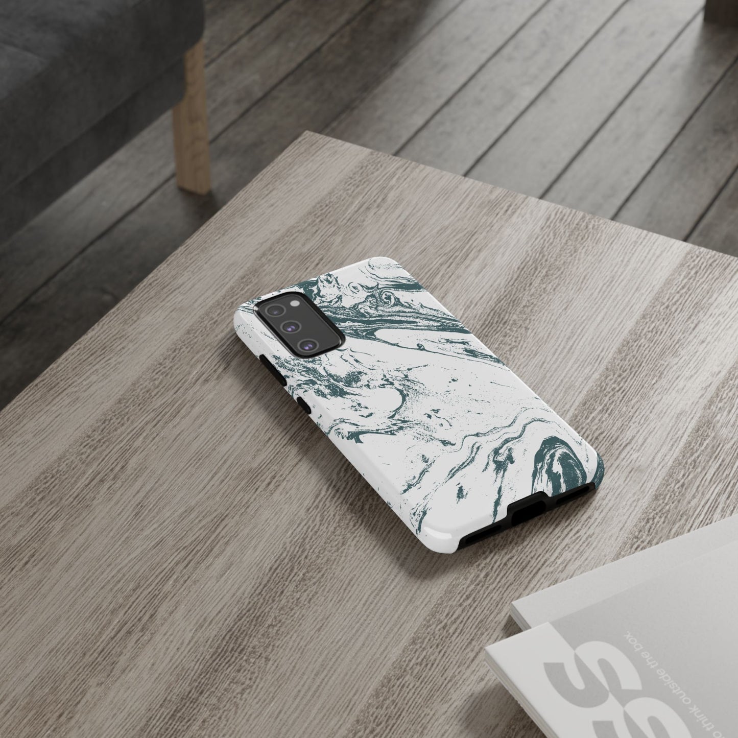 Green Marble Samsung Case