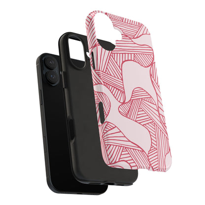 Red Fluidity iPhone Case