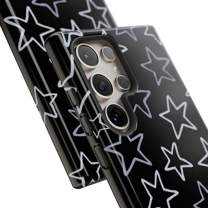 Black Stars Samsung Case