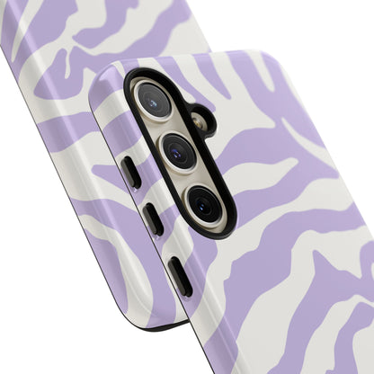 Purple Animal Print Samsung Case