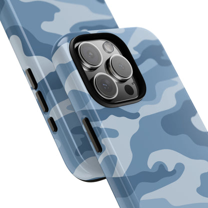 Blue Camo iPhone Case