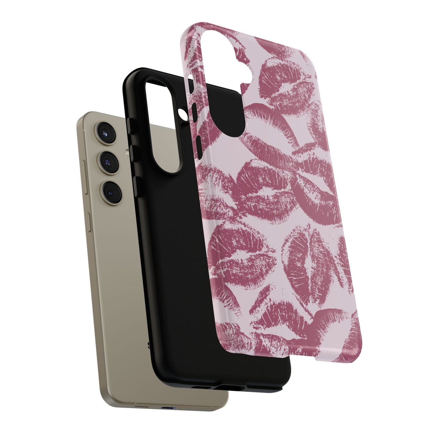 Kiss Kiss Pink Samsung Case