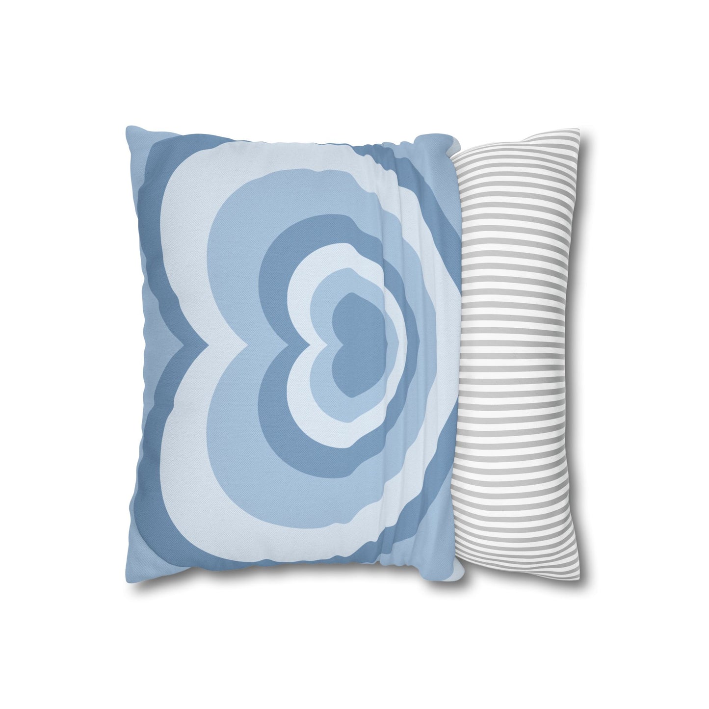 Blue Infinity Love Decorative Pillow
