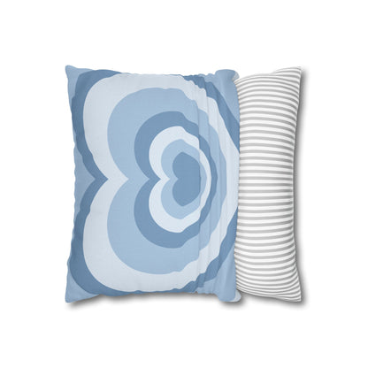 Blue Infinity Love Decorative Pillow