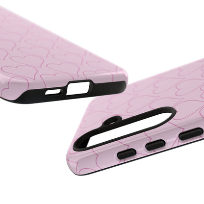 Hug of Hearts Pink Samsung Case