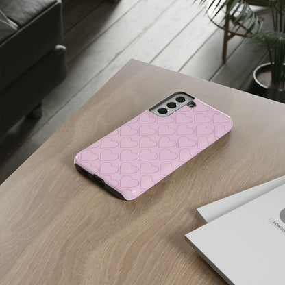 Hug of Hearts Pink Samsung Case