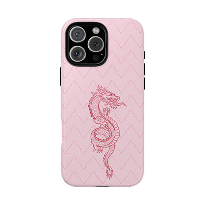 Pink Dragon iPhone Case