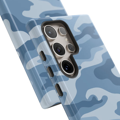 Blue Camo Samsung Case