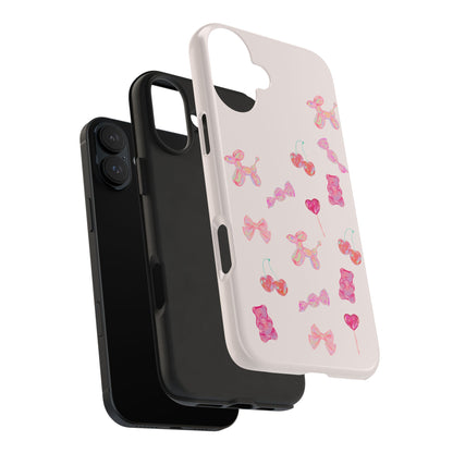 Pink & Pink iPhone case