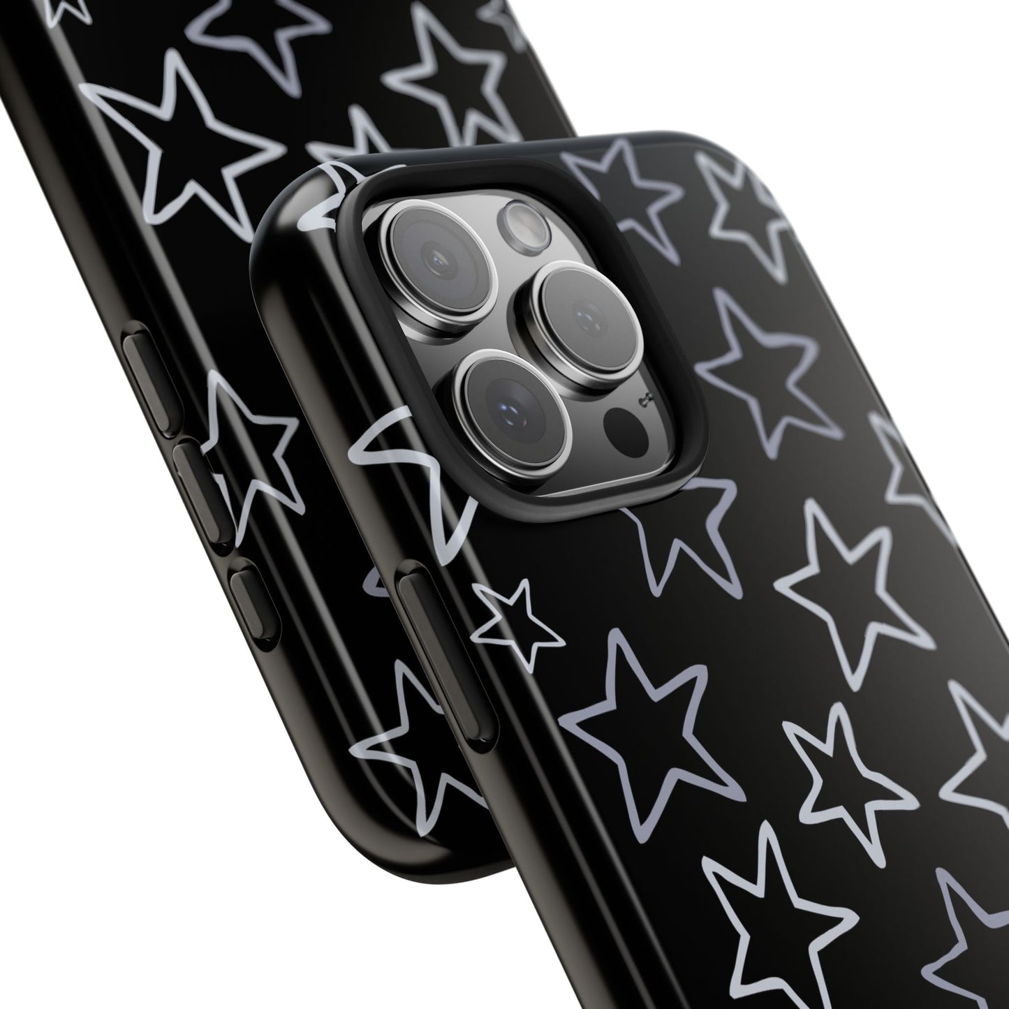 Black Stars iPhone Case