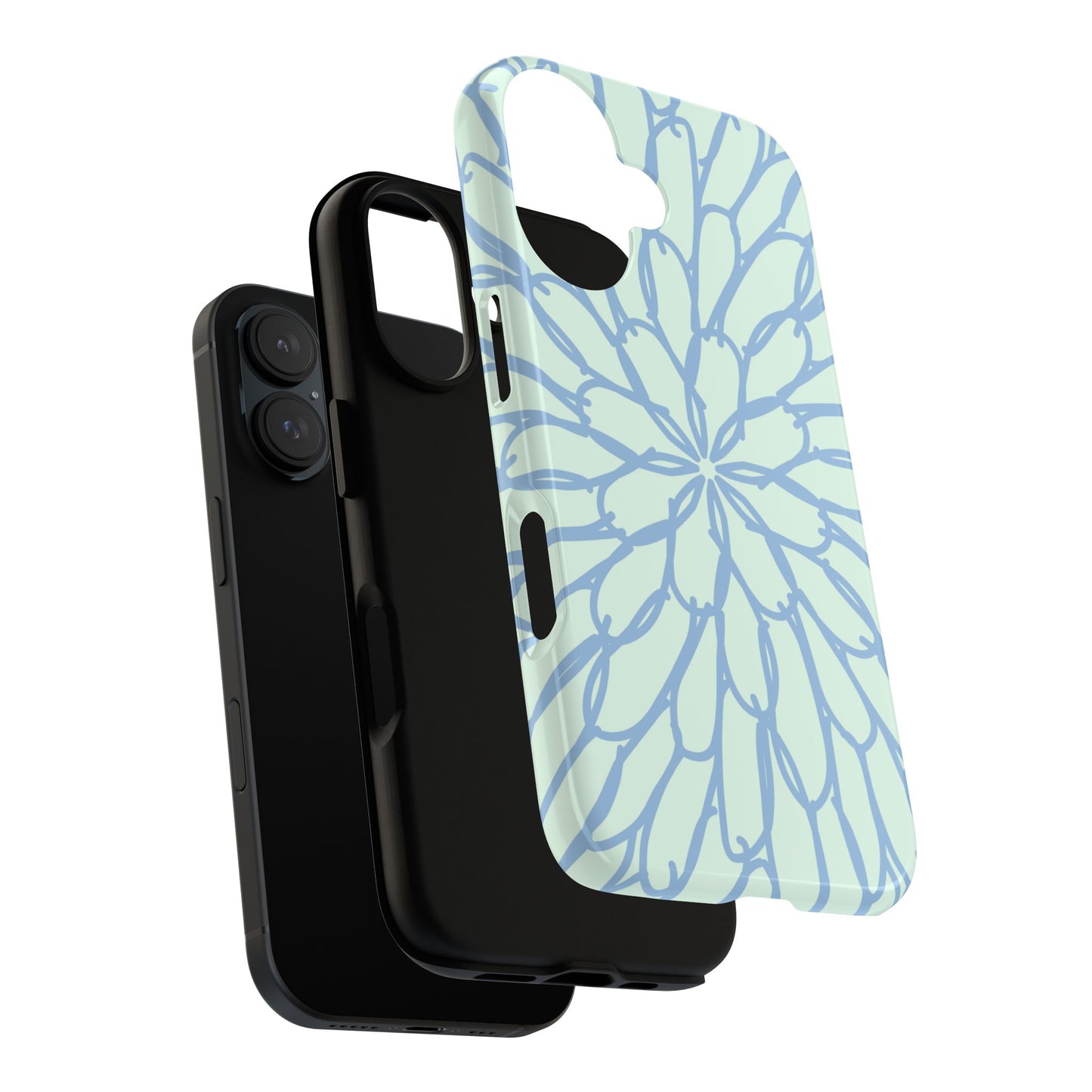 Abstract Flower iPhone Case