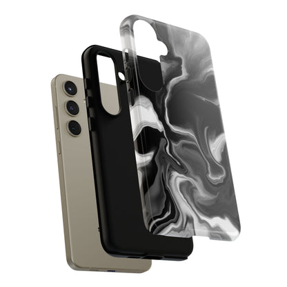 Black Fluid Samsung Case