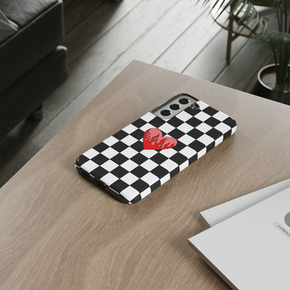 Checkmate Black & White Samsung Case