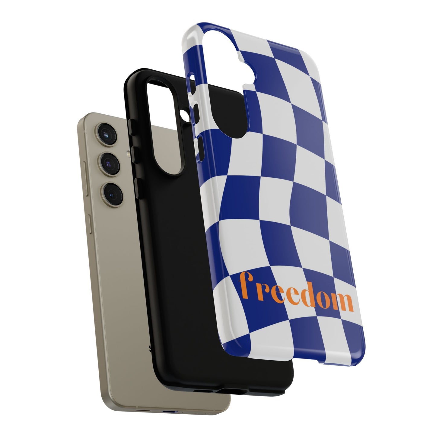 Freedom Blue Samsung Case