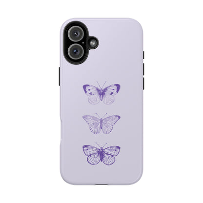 Purple Butterfly iPhone Case