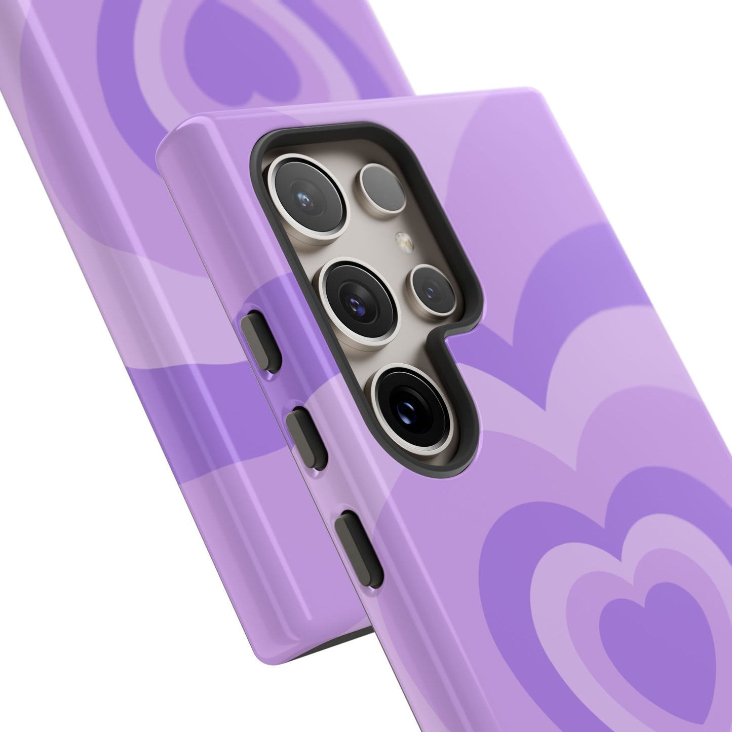 Infinity Purple Hearts Samsung Case