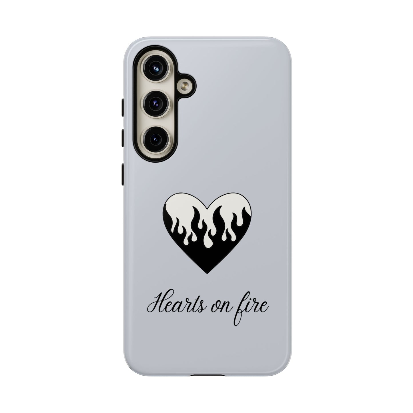 Hearts On Fire Grey Samsung Case