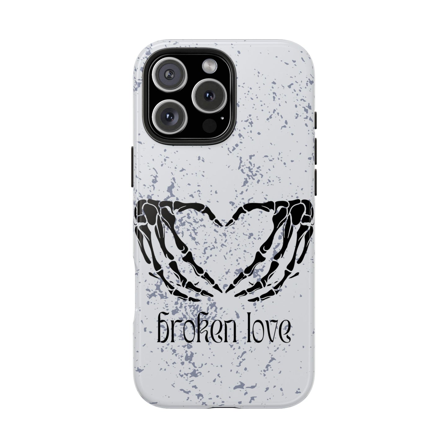 Broken Love White iPhone Case