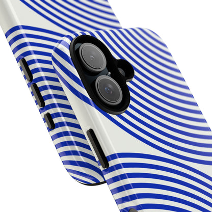 Blue Circles iPhone Case