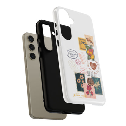 Love Letter Stamps White Samsung Case