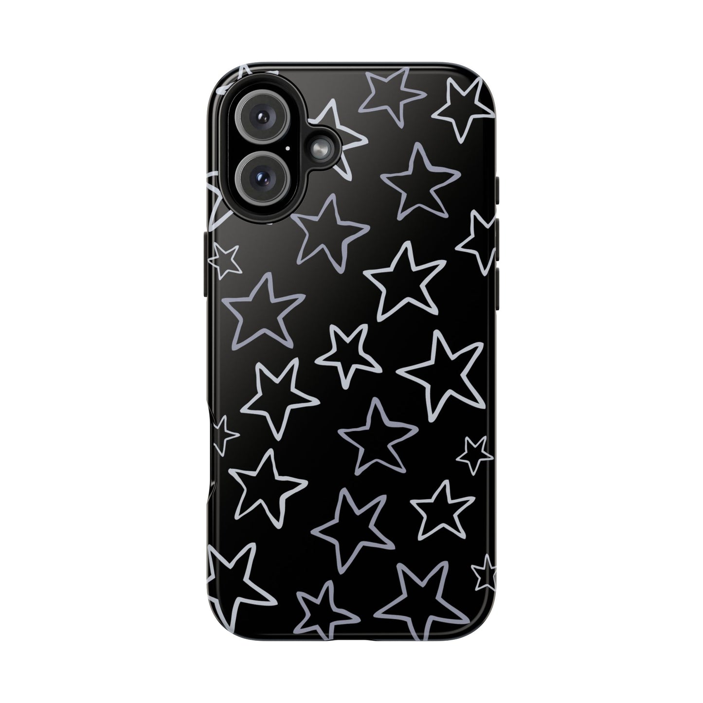 Black Stars iPhone Case