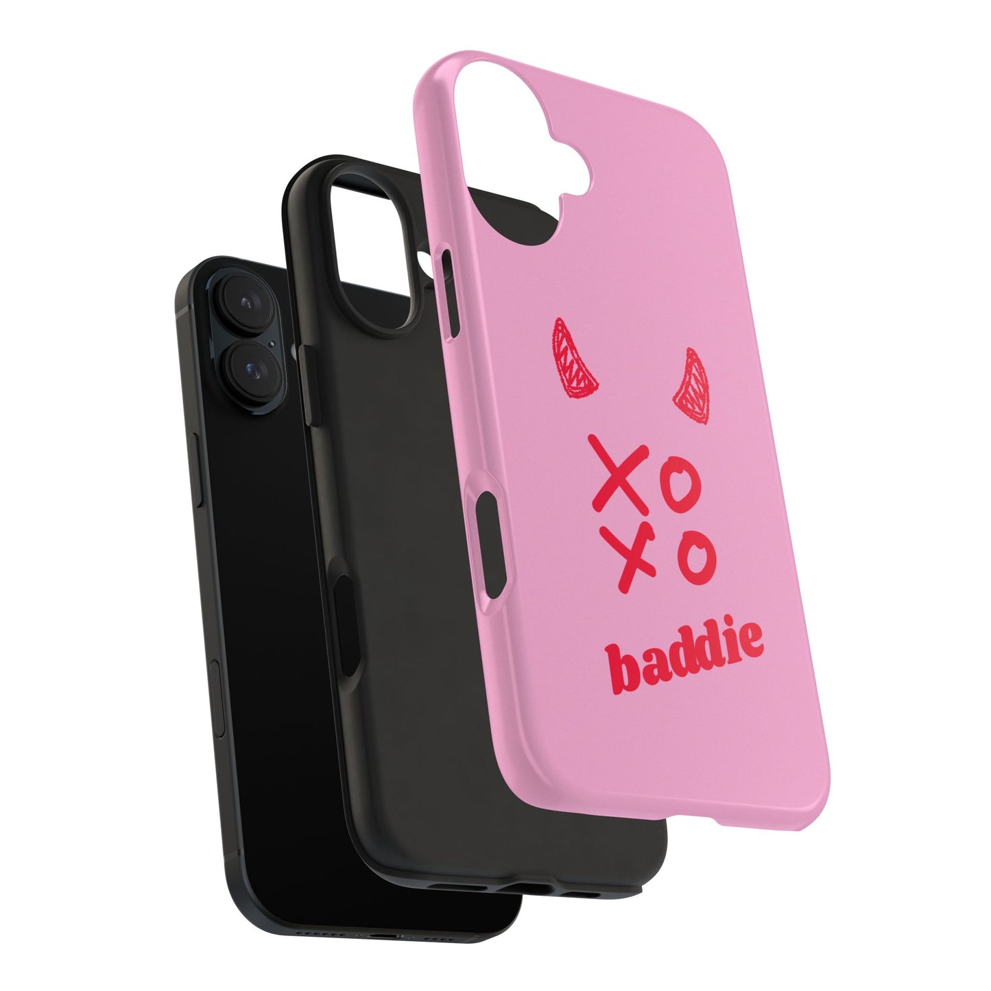 XOXO Baddie Pink iPhone Case