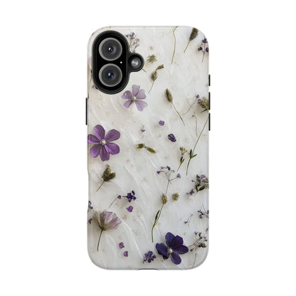 Purple Flowers iPhone Case