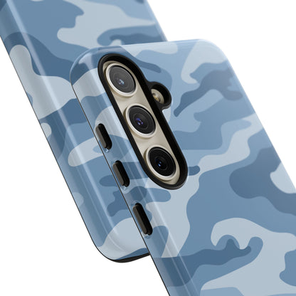 Blue Camo Samsung Case