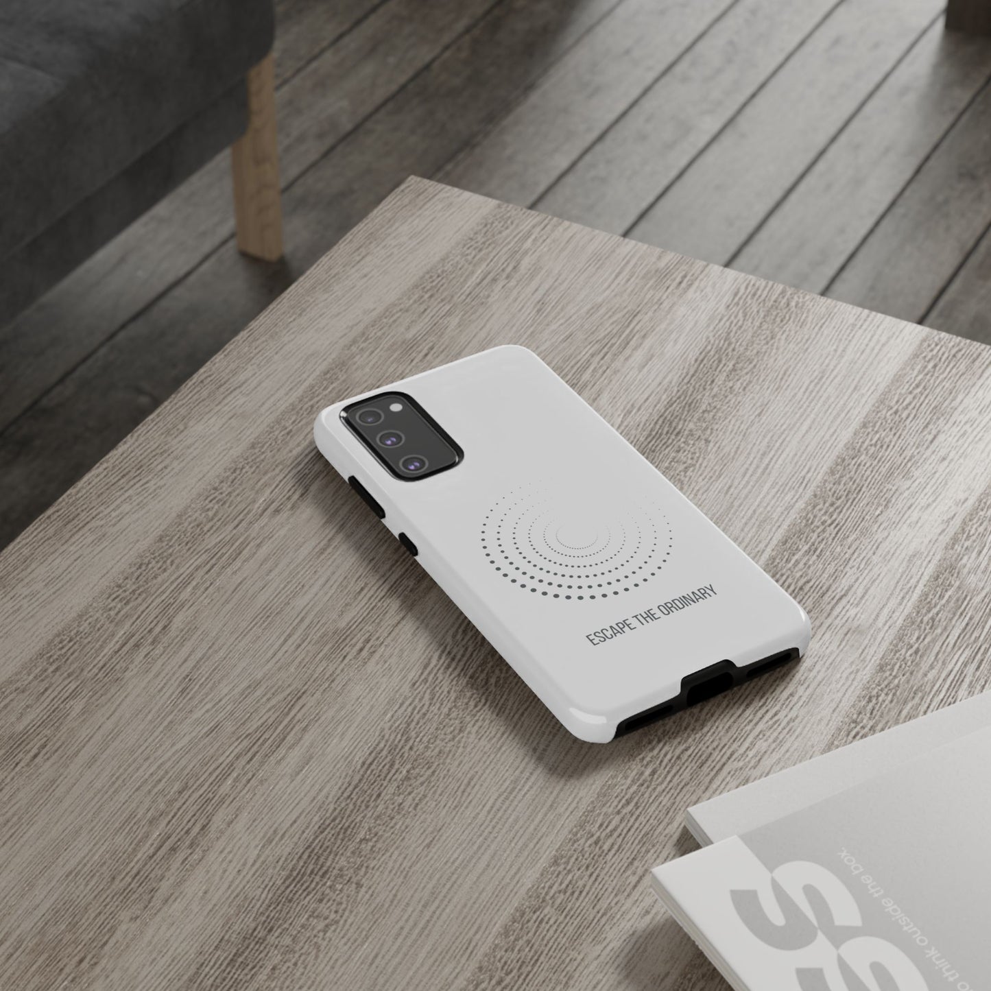 Escape The Ordinary White Samsung Case