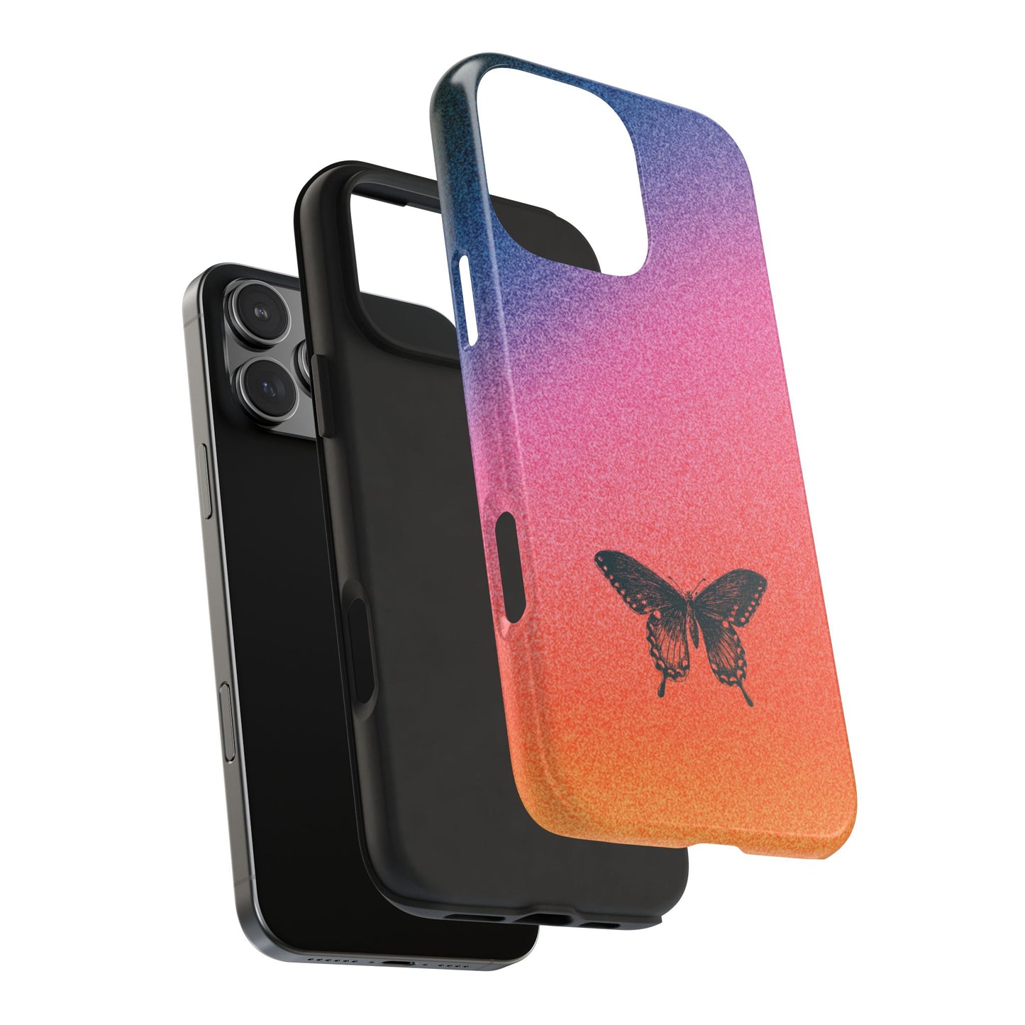 Butterfly Rainbow iPhone Case