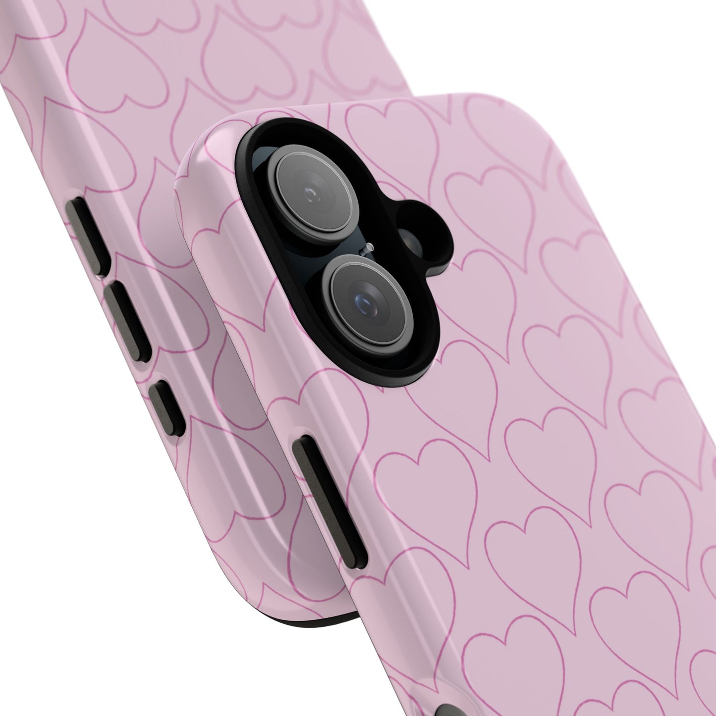 Hug of Hearts Pink iPhone Case