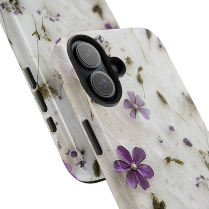 Purple Flowers iPhone Case