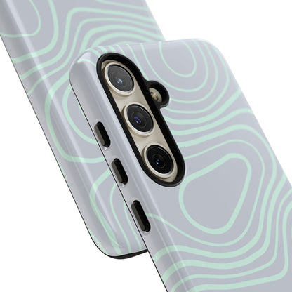 Mint Fine Lines Samsung Case