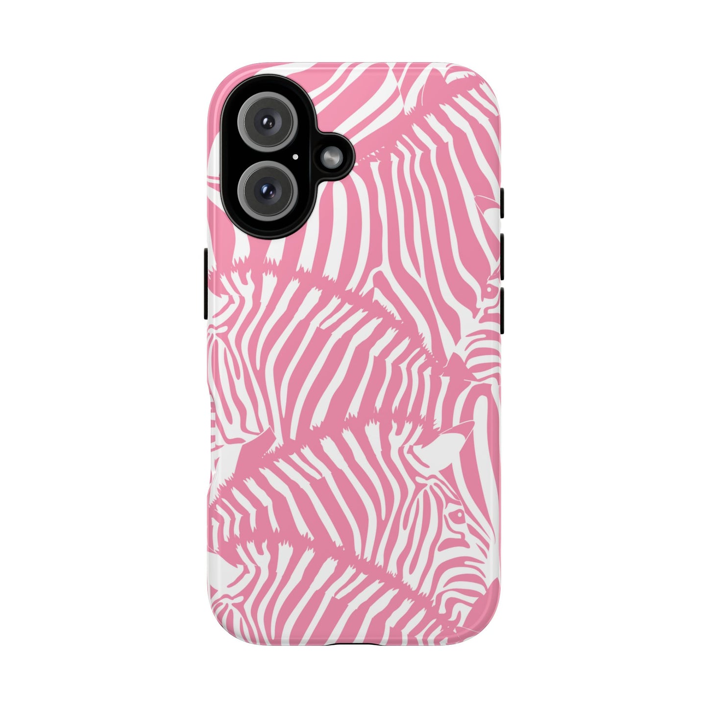 Pink Zebra iPhone Case