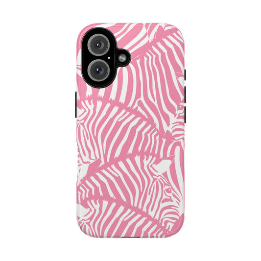 Pink Zebra iPhone Case