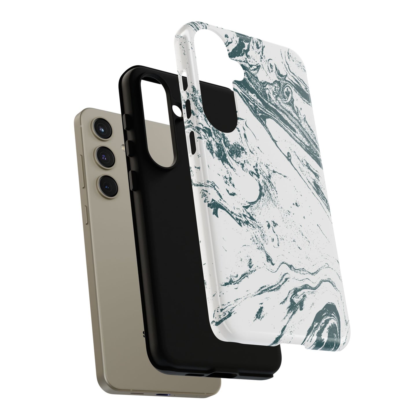 Green Marble Samsung Case