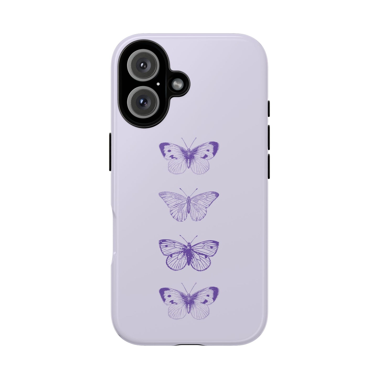 Purple Butterfly iPhone Case