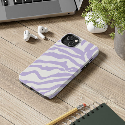 Purple Animal Print iPhone Case