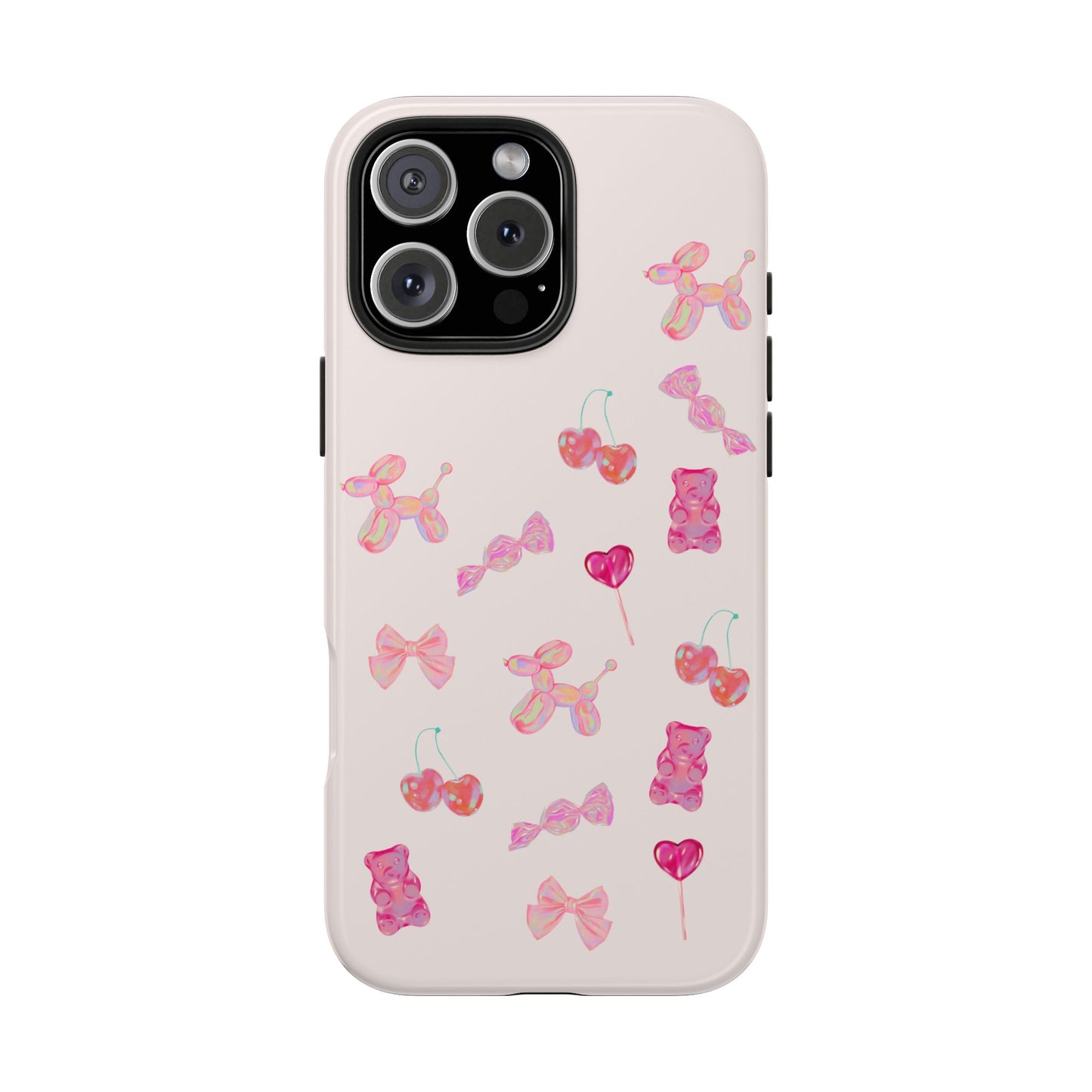 Pink & Pink iPhone case