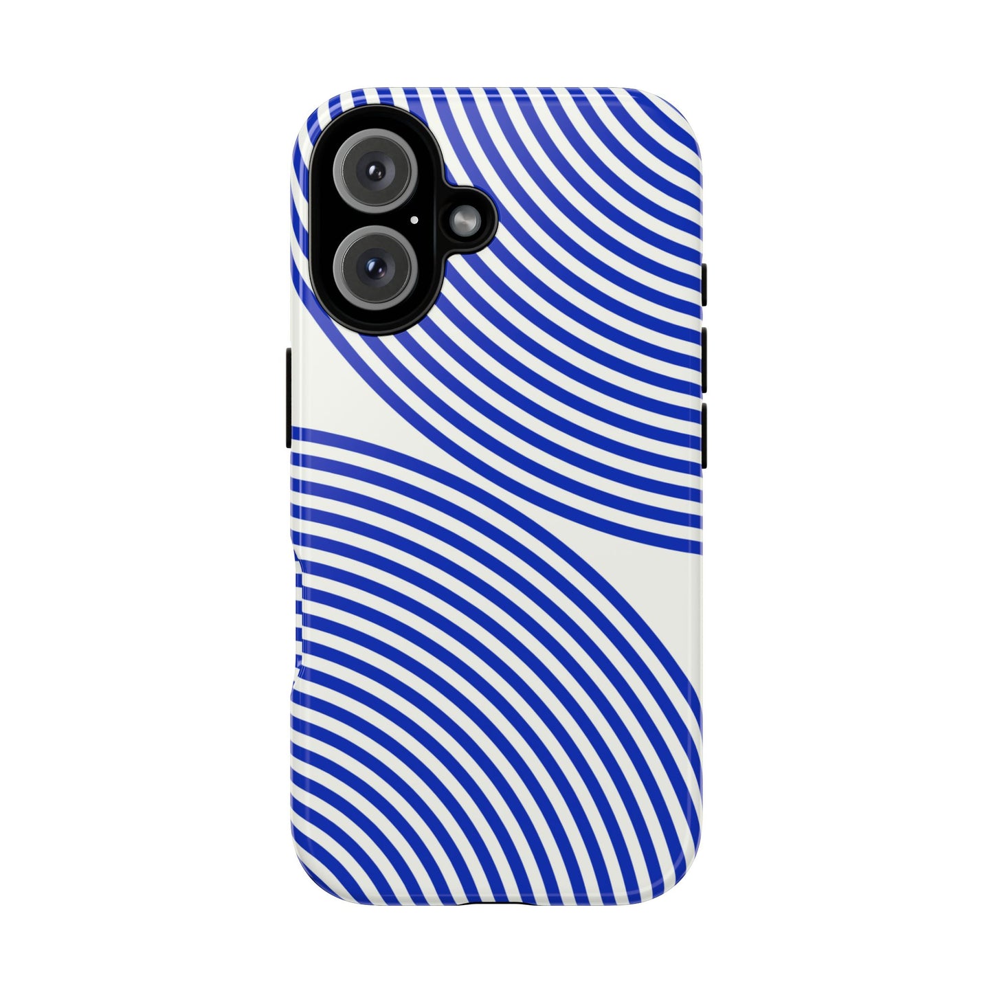 Blue Circles iPhone Case