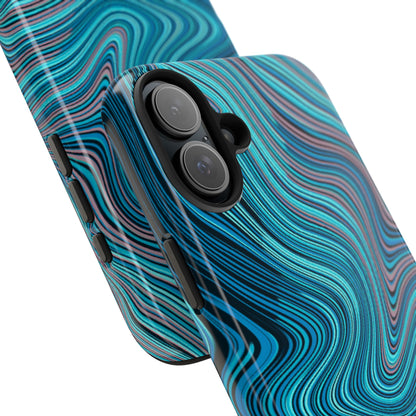 Blue Fluidity iPhone Case