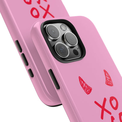 XOXO Baddie Pink iPhone Case
